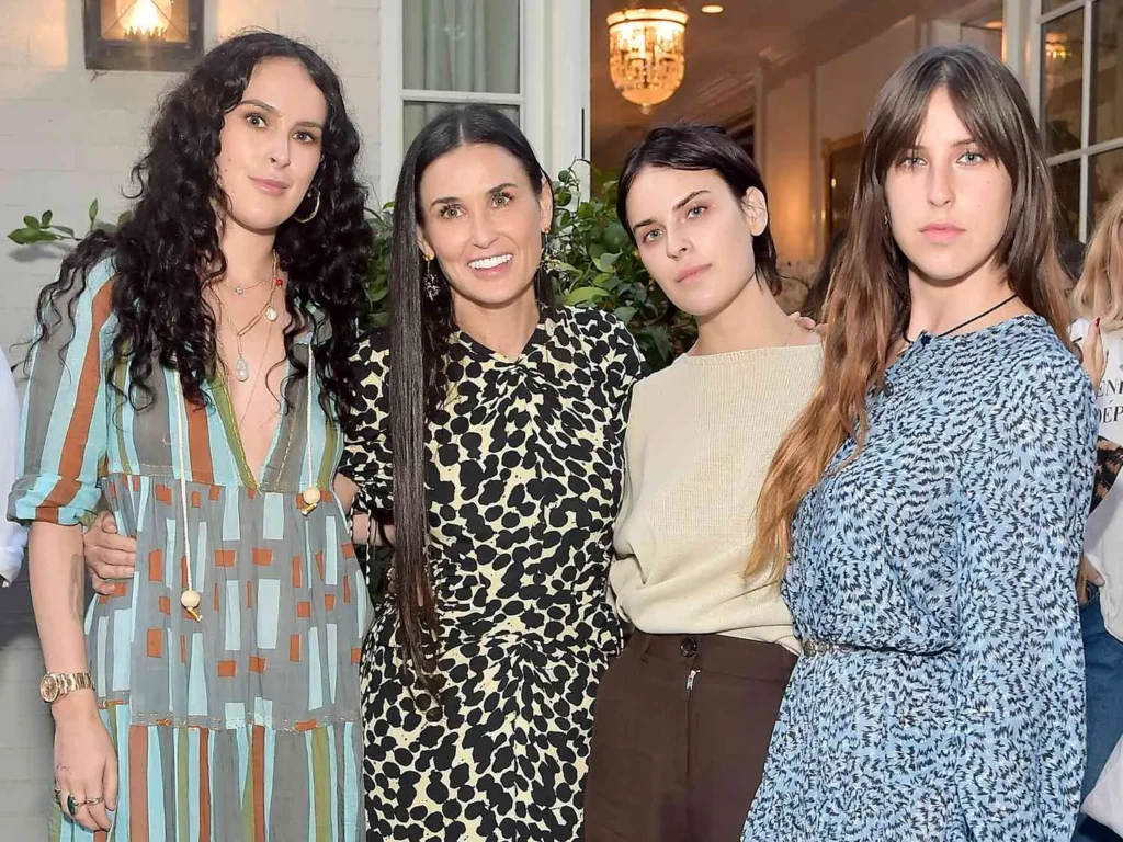 demi moore and her daughters